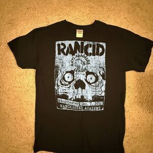 Rancid + Anti-Nowhere League Concert T-Shirt – Manchester Academy 2012 UK PUNK
